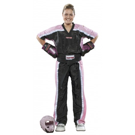 T-Shirt, Col V pour le kickboxing « Mesh »  