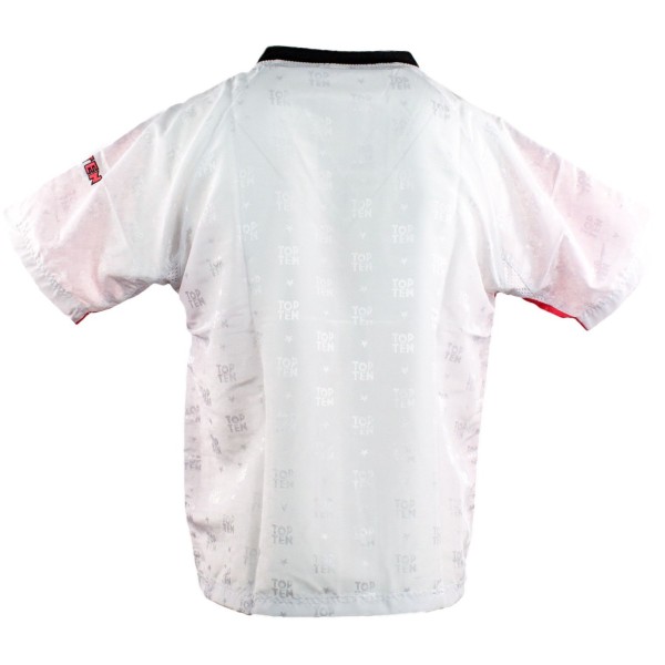 T-Shirt, Col V pour le kickboxing "Kickboxing" avec col noir  