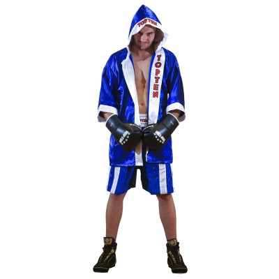 Robe de boxe à capuche "Get in the Ring"