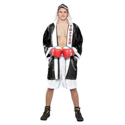 Robe de boxe à capuche "Get in the Ring"