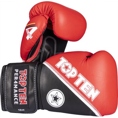 Glory Professional Boxing Gloves Red/White