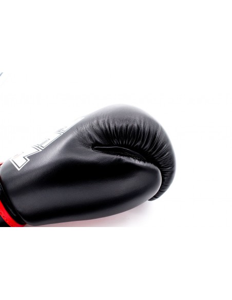 Gants de boxe "Warrior" - 10 oz , noir  Gants de boxe "Warrior" - 10 oz , noir