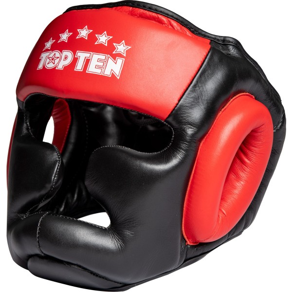 Casque de combat avec protection du menton et des pommettes