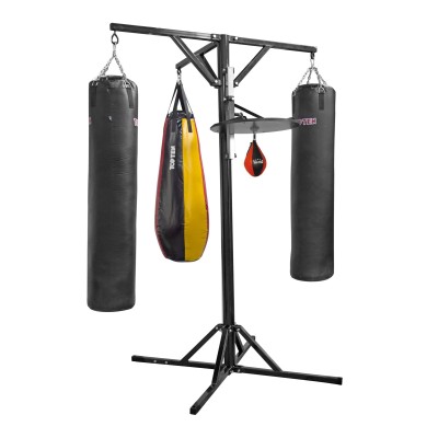 Station de travail de fitness, station de boxe incl. Ensemble de plate-forme de speedball avec speedball