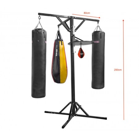Station de travail de fitness, station de boxe incl. Ensemble de plate-forme de speedball avec speedball 