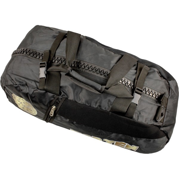 Ensemble sac à dos-sac de sport-sac polochon « WAKO » - 67 cm x 36 cm x 33 cm, noir-or