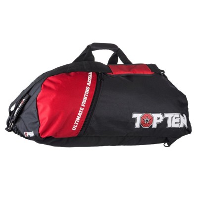Ensemble sac à dos-sac de sport-sac polochon "UFA" - 75 cm x 30 cm x 35 cm, noir