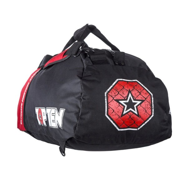 Ensemble sac à dos-sac de sport-sac polochon "UFA" - 75 cm x 30 cm x 35 cm, noir