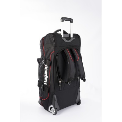 Trolley "Deluxe Travel" Jumbo - 81 cm x 39 cm x 40 cm, noir-rouge  2