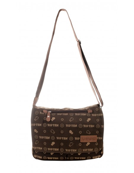 Mallette, besace - 35 cm / 30 cm / 7 cm, marron  Mallette, besace - 35 cm / 30 cm / 7 cm, marron