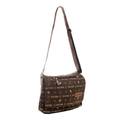 Mallette, besace - 35 cm / 30 cm / 7 cm, marron  2