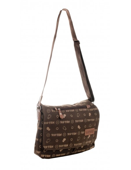 Mallette, besace - 35 cm / 30 cm / 7 cm, marron  Mallette, besace - 35 cm / 30 cm / 7 cm, marron