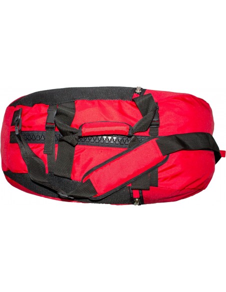 Ensemble sac à dos-sac de sport-sac de sport "WKF" - 55 cm x 29 cm x 27 cm, rouge 