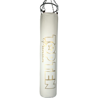 Sac de frappe, Heavy Bag "Premium" - or blanc, taille 100 cm