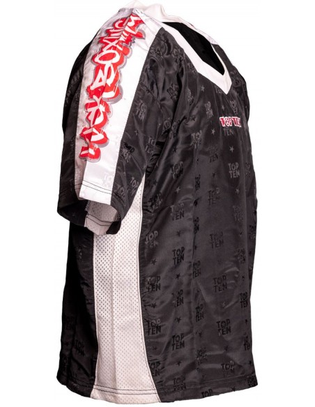 T-Shirt col V pour kickboxing "Graffiti"   T-Shirt col V pour kickboxing "Graffiti"