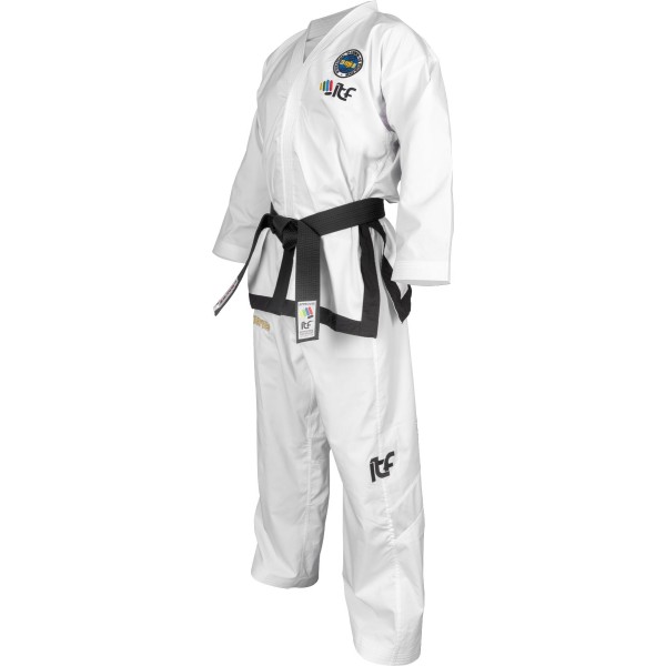 Taekwon-Do Master Dobok "Premium Gold" (approuvé ITF)