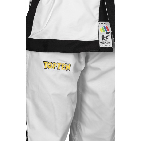 Taekwon-Do Master Dobok "Premium Gold" (approuvé ITF)