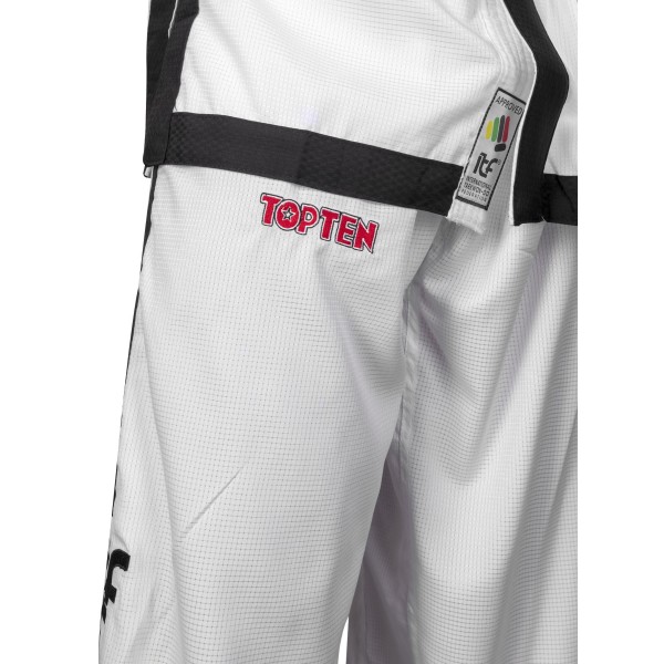 Instructeur de Taekwon-Do Dobok "Diamond" (4e - 6e Dan) (approuvé ITF)