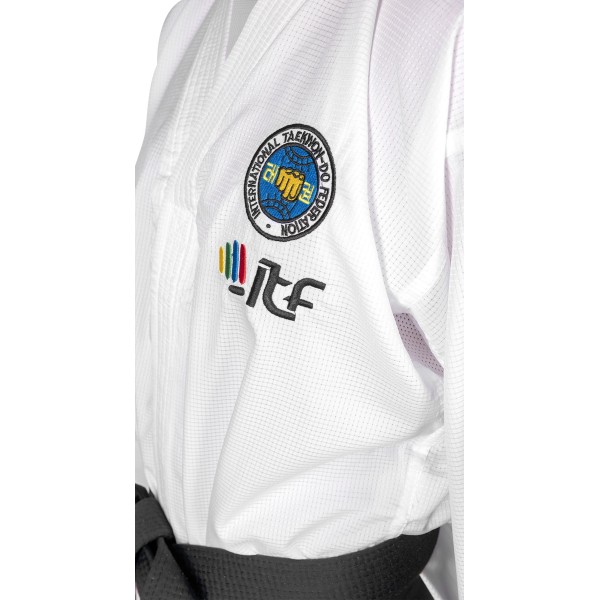 Instructeur de Taekwon-Do Dobok "Diamond" (4e - 6e Dan) (approuvé ITF)