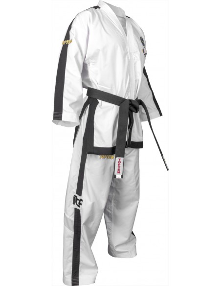 Instructeur de Taekwon-Do Dobok "Premium Gold" (4e - 6e Dan) (approuvé ITF)   Instructeur de Taekwon-Do Dobok "Premium Gold" (4e - 6e Dan) (approuvé ITF)