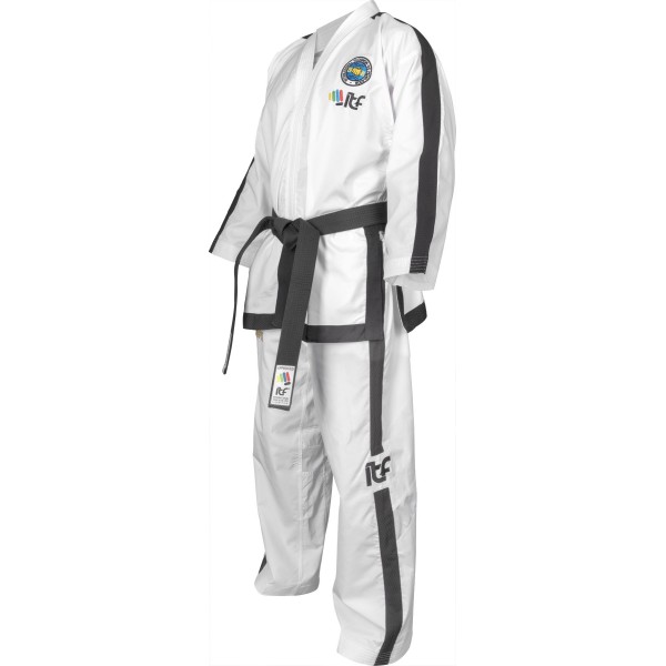 Instructeur de Taekwon-Do Dobok "Premium Gold" (4e - 6e Dan) (approuvé ITF)