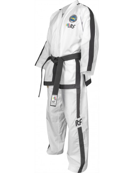 Instructeur de Taekwon-Do Dobok "Premium Gold" (4e - 6e Dan) (approuvé ITF)  