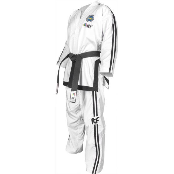 Taekwon-Do Grandmaster Dobok "Premium Gold" (7e - 9e Dan) (approuvé ITF)