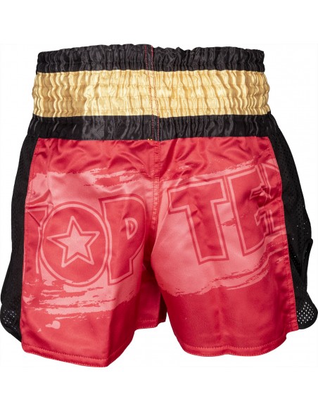 Short de kickboxing "Power Ink" - rouge 