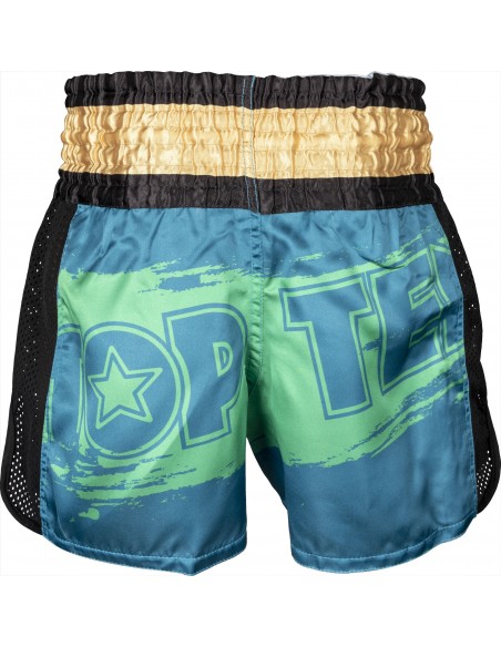Short de kickboxing "Power Ink" - vert  Short de kickboxing "Power Ink" - vert