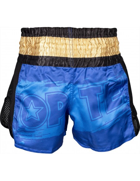 Short de kickboxing "Power Ink" - bleu  Short de kickboxing "Power Ink" - bleu