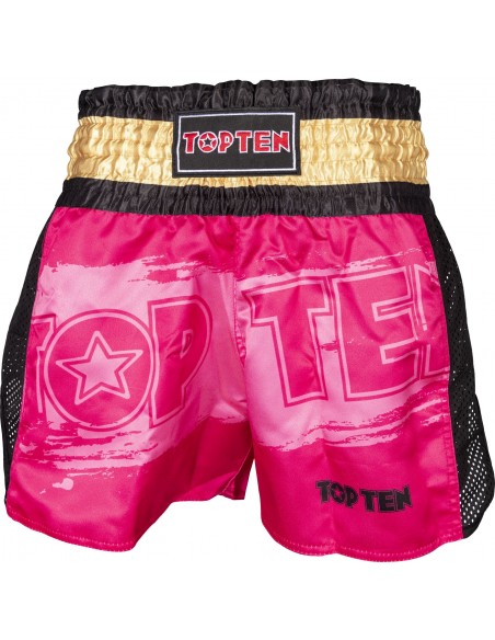 Short de kickboxing "Power Ink" - rose  Short de kickboxing "Power Ink" - rose