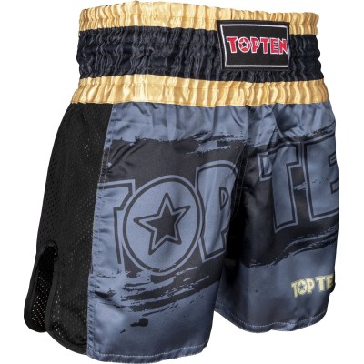 Short de kickboxing "Power Ink" - noir