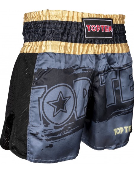 Short de kickboxing "Power Ink" - noir  Short de kickboxing "Power Ink" - noir