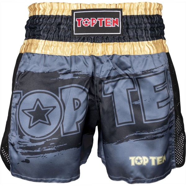 Short de kickboxing "Power Ink" - noir