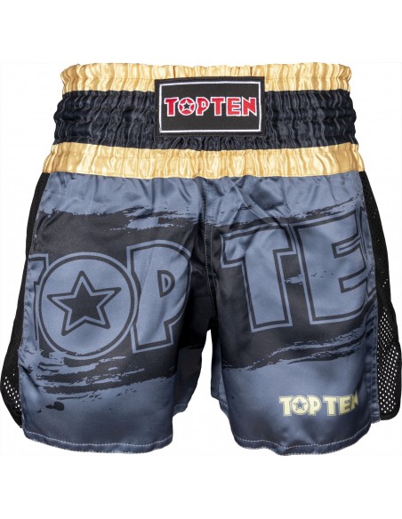 Short de kickboxing "Power Ink" - noir  Short de kickboxing "Power Ink" - noir