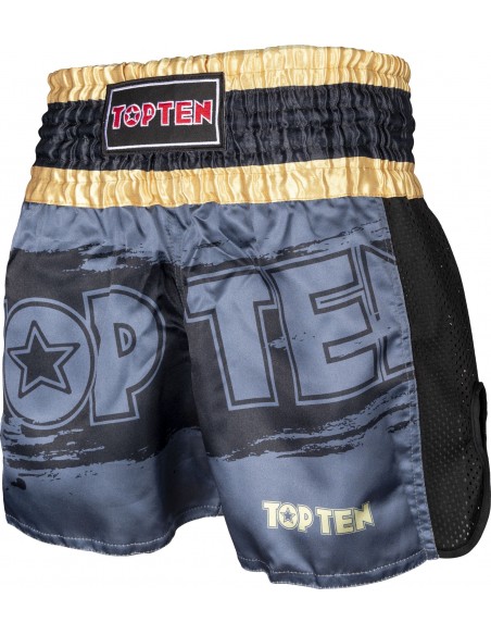 Short de kickboxing "Power Ink" - noir  Short de kickboxing "Power Ink" - noir