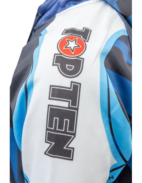 Sweat à capuche « WAKO » - bleu, taille L  Sweat à capuche « WAKO » - bleu, taille L