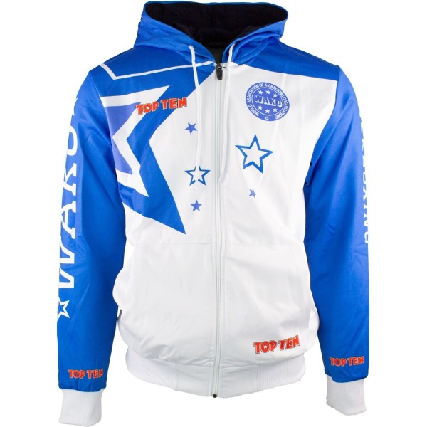 Sweat à capuche ZIP « WAKO Stars »  