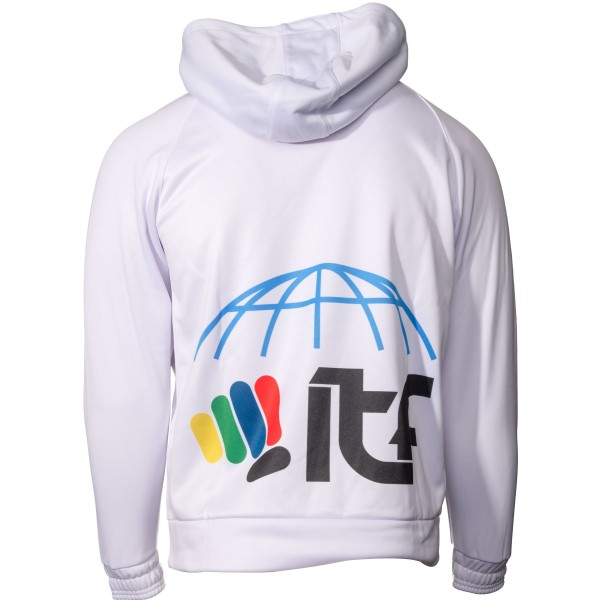Sweat à capuche "ITF SHADOW" - blanc 
