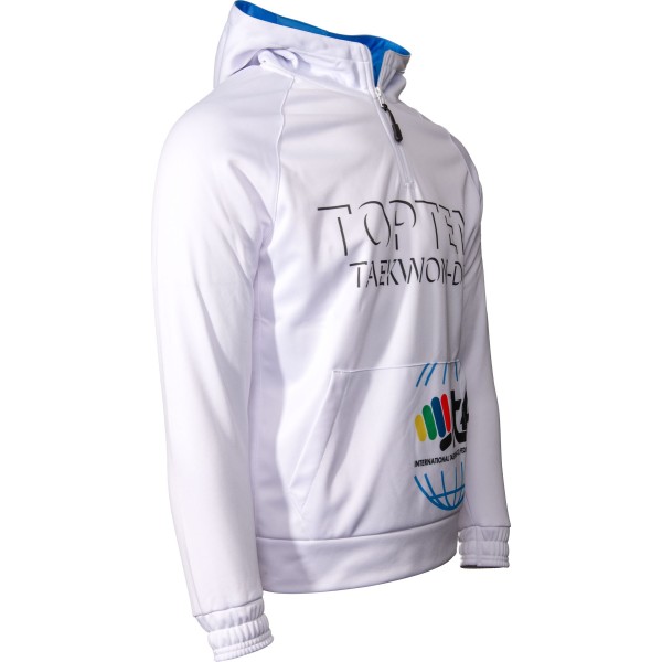 Sweat à capuche "ITF SHADOW" - blanc 