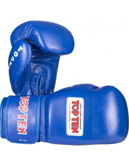 Boxhandschuhe â€žIBAâ€œ - 10 oz, bleu 