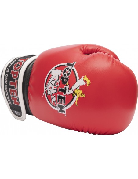 Gants de boxe "TOP TEN KIDS" - rouge 