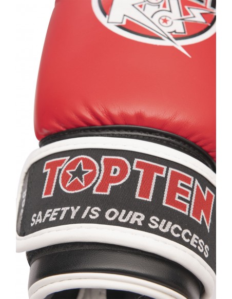 Gants de boxe "TOP TEN KIDS" - rouge 