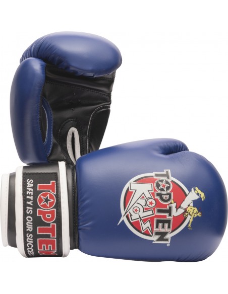 Gants de boxe "TOP TEN KIDS" - bleu 