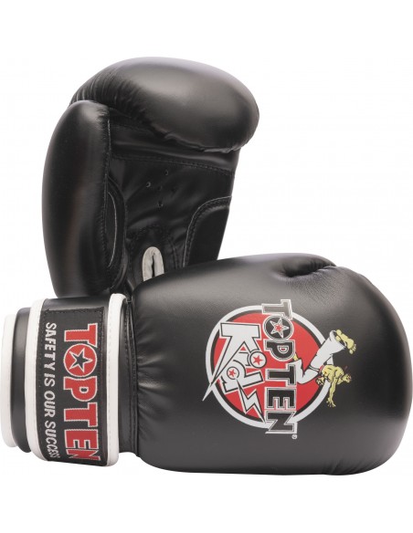 Gants de boxe "TOP TEN KIDS" - noir 