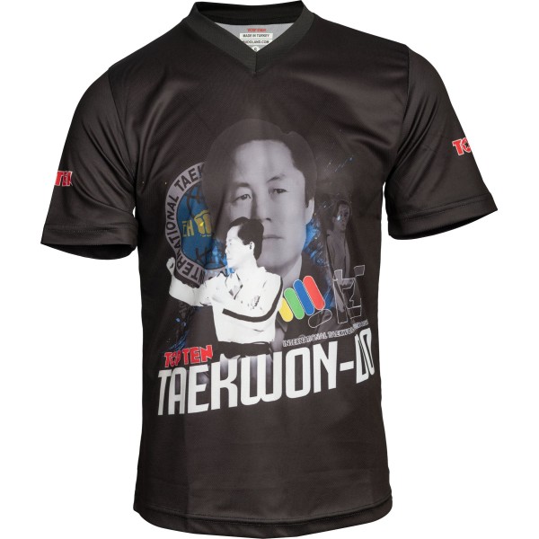 T-shirt ITF, col en V "General Choi"  