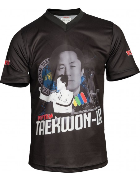 T-shirt ITF, col en V "General Choi"  