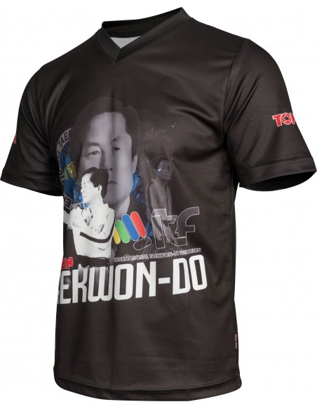 T-shirt ITF, col en V "General Choi"  