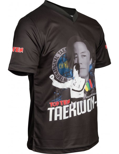 T-shirt ITF, col en V "General Choi"  