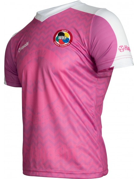 WKF - Chemise "Zigzag" avec col en V  